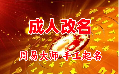 上城成人改名-找大师一对一改名先分析后改名